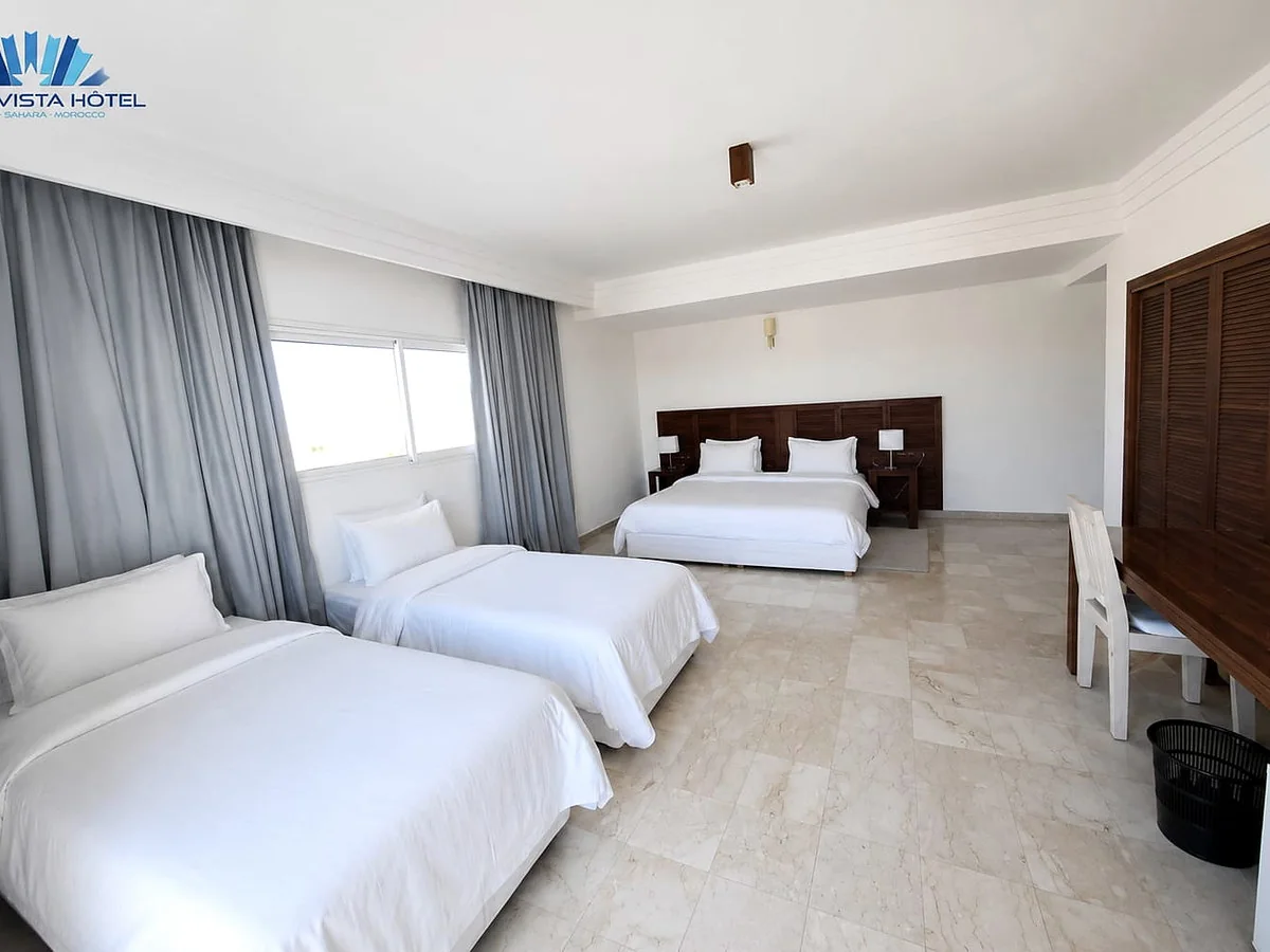 Chambre familiale de Buenavista Hôtel à Dakhla