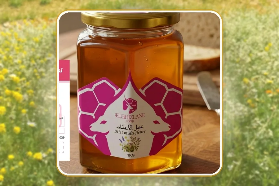 Miel Multi-fleurs — Coopérative EL GHIZLANE