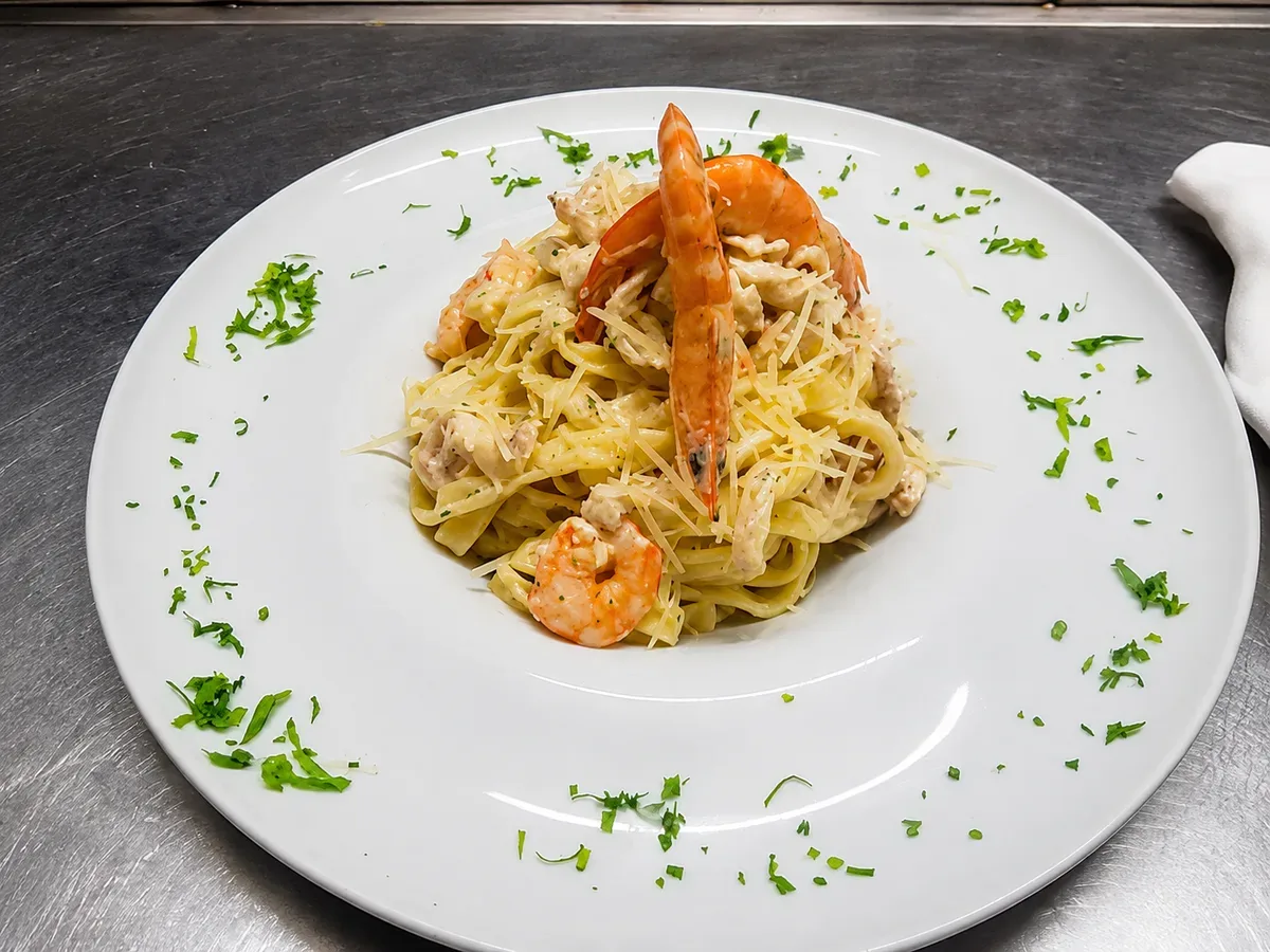 Pâtes aux fruits de mer du Restaurant Buenavista à Dakhla